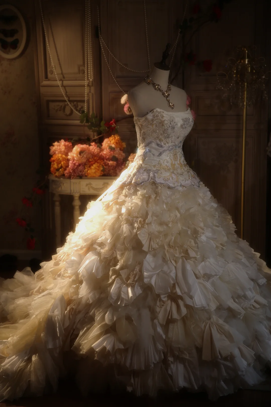 Vestido de fiesta vintage de satén, sin tirantes, de gasa y cuentas, largo, para graduación, noche, GG2872