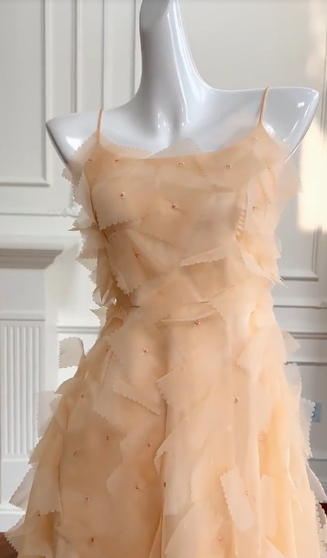 Vestido largo de satén con tirantes finos, corte A, para fiesta de graduación o de noche, GG2899