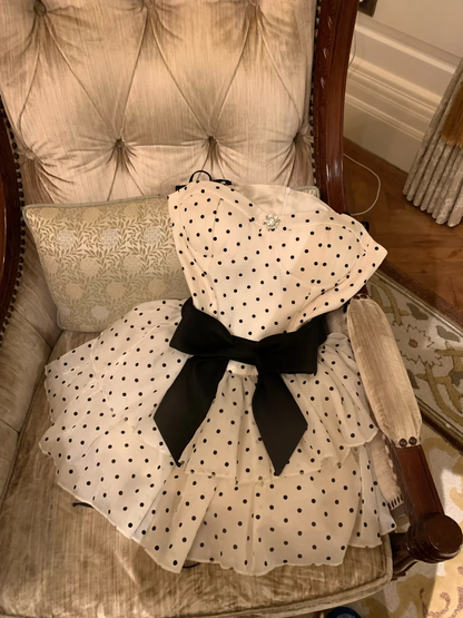Vestido corto de satén con lunares, corte A, tirantes finos, de gasa, para fiesta de graduación, de cumpleaños, GG3095