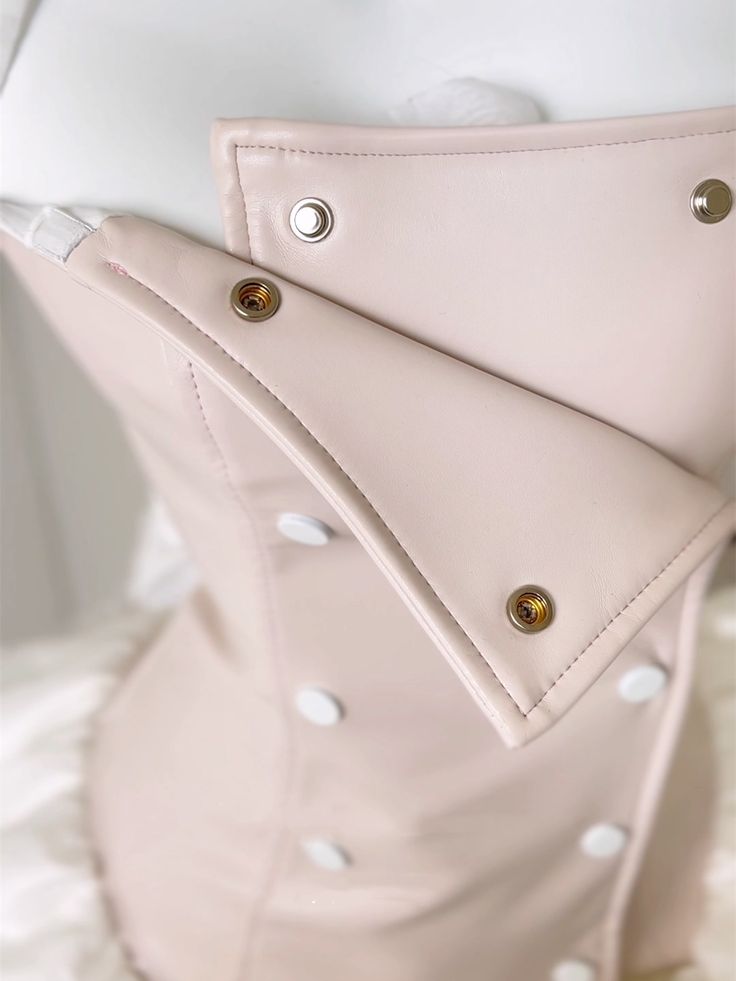 Vestido corto de fiesta con tutú, volantes y corsé de cuero sintético rosa, corte A, único, para regreso a casa y cumpleaños, GG3101