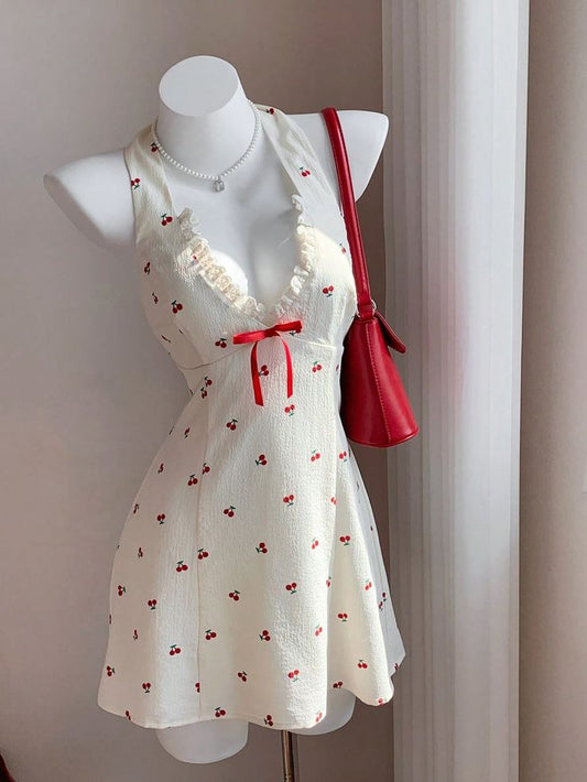 Vestido de fiesta corto de satén con escote halter, corte A, para regreso a casa y cumpleaños GG3131