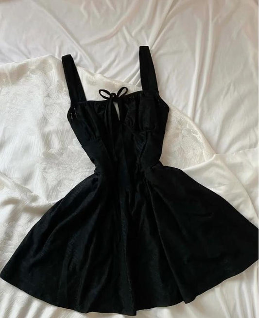 Vestido de fiesta corto de satén negro con corte en A, vestido de bienvenida y vestido de cumpleaños GG3231