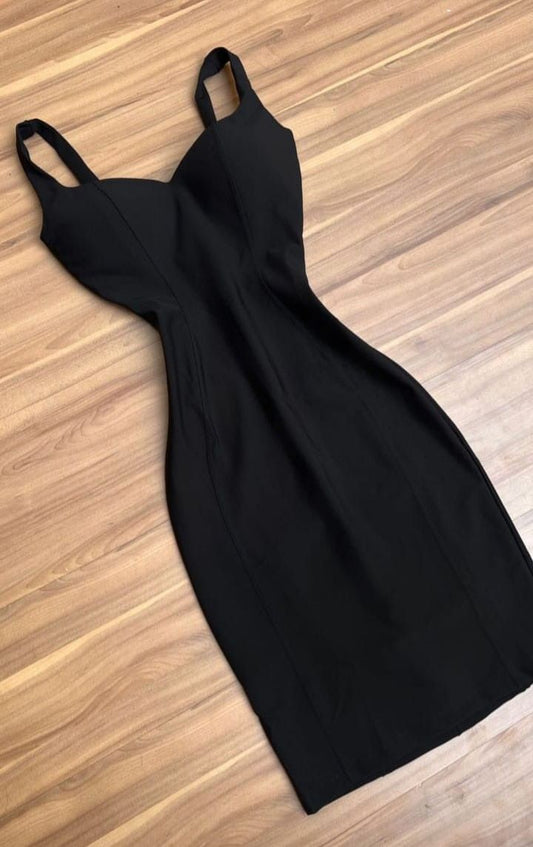 Vestido de fiesta corto de satén con tirantes finos y corte sirena negro, vestido de bienvenida y vestido de cumpleaños GG3232