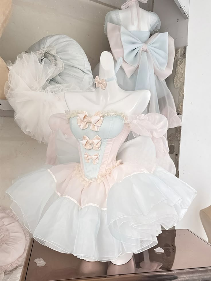 Pretty Ball Gown Strapless Satin Bow Short Prom Dress,Homecoming Dress,Birthday Dress GG3468
