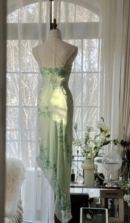 Gorgeous Mermaid One Shoulder Strap Chiffon Applique Sequin Short Prom Dress,Homecoming Dress,18th Birthday Dress GG3571