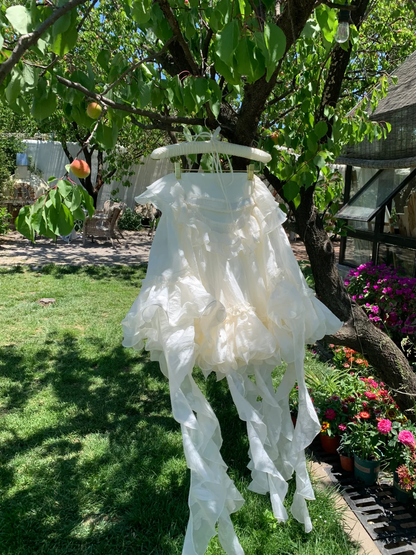 Vestido corto de fiesta de satén con cuello halter, de gasa y volantes, corte A, para cumpleaños de verano, GG3691