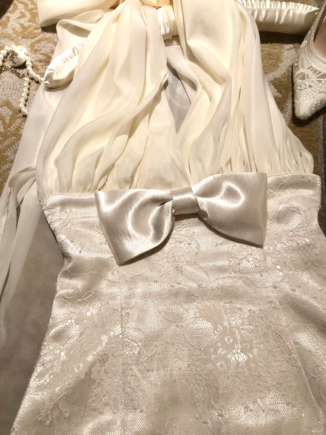 Vestido corto de fiesta con escote halter, de gasa, satén, encaje y lentejuelas, corte A, para cumpleaños de verano, GG3697