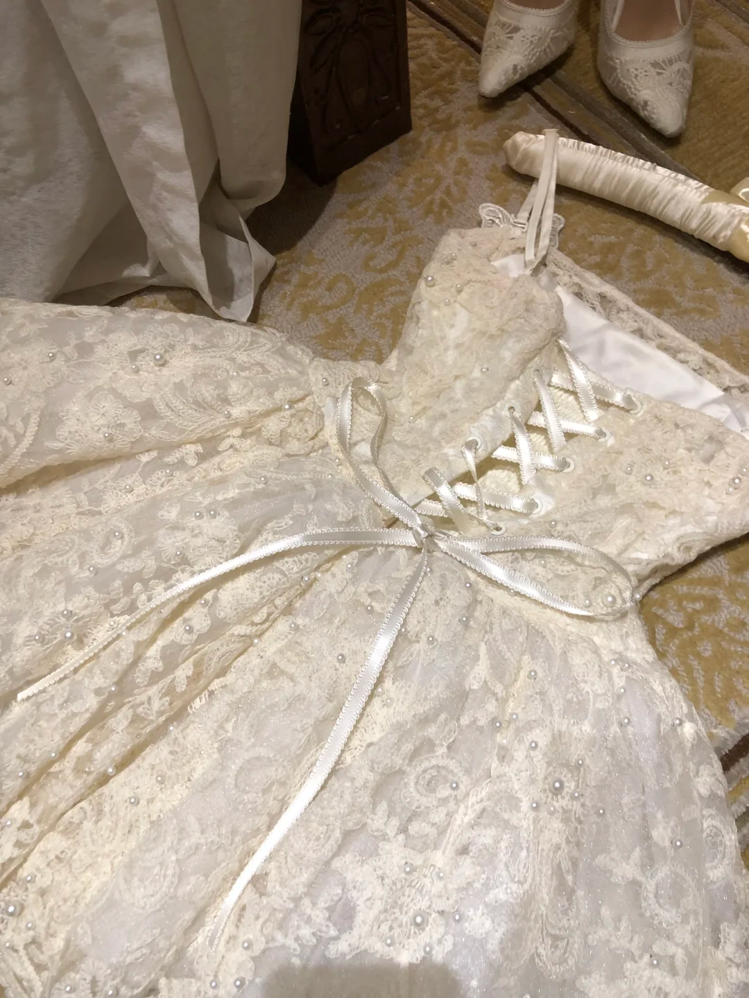 Vestido corto de encaje con tirantes finos, corte A, para fiesta de 16 años, para cumpleaños de verano, GG3702