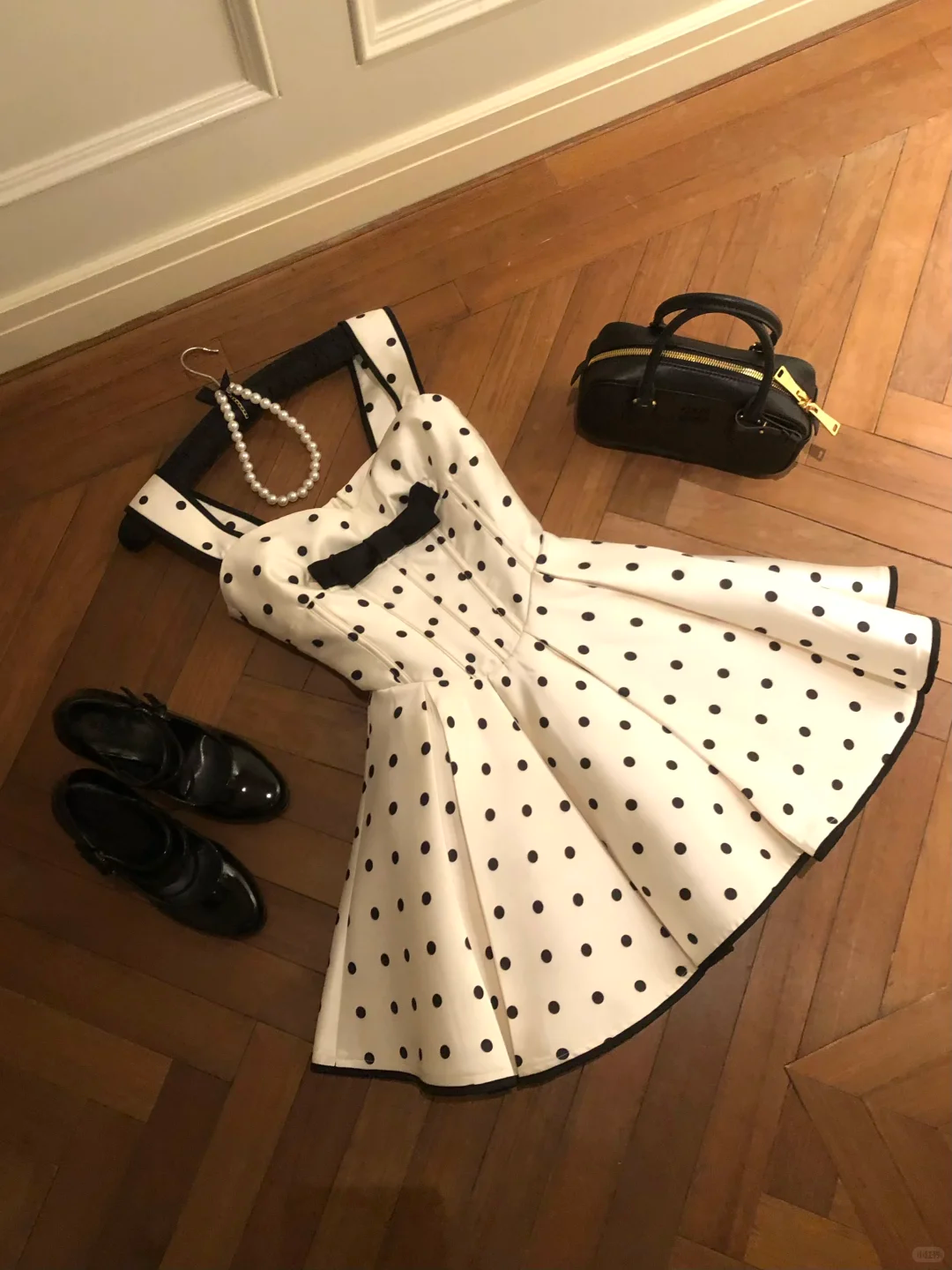 Vestido corto de fiesta de quinceañera, corte A, de satén cuadrado con lunares, para fiesta de bienvenida, vestido de cumpleaños de verano GG3703