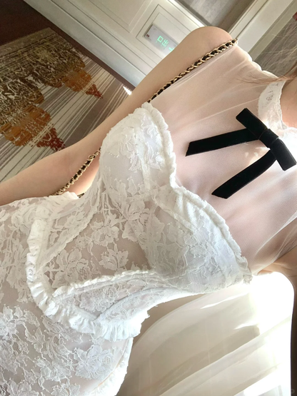 Vestido corto de fiesta de quinceañera, corte A, de tul y encaje, para verano, GG3721