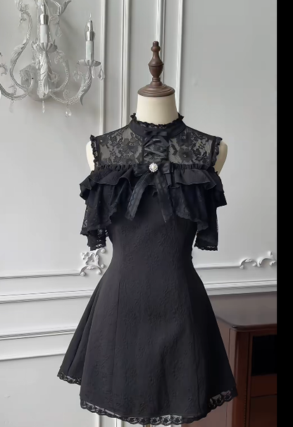 Vestido corto de satén con encaje y corte en A para quinceañeras, vestido de verano para cumpleaños GG3723