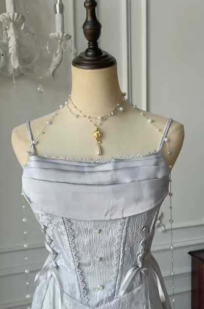 Vestido de fiesta elegante de satén con tirantes finos, corte A, corte asimétrico, para verano, para 19.º cumpleaños, GG3733