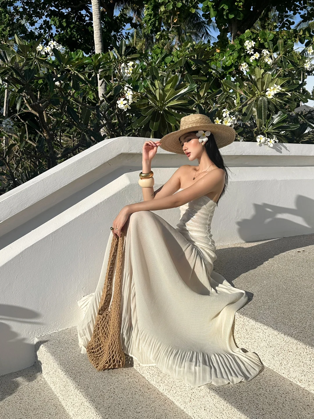 Elegante vestido de fiesta largo de gasa con lentejuelas, sin tirantes, corte A, para fiesta de graduación o noche GG3855