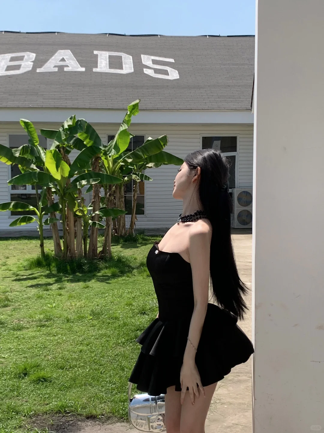 Vestido corto de satén negro sin tirantes, corte A, para fiesta de bienvenida, para verano, para 18 cumpleaños, GG3865