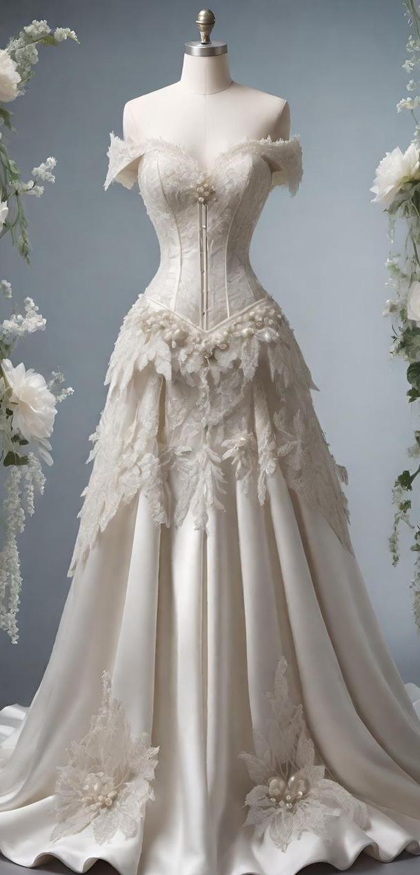 Elegante vestido de fiesta largo de satén con apliques de cuentas y hombros descubiertos, vestido de novia y vestido de noche GG396