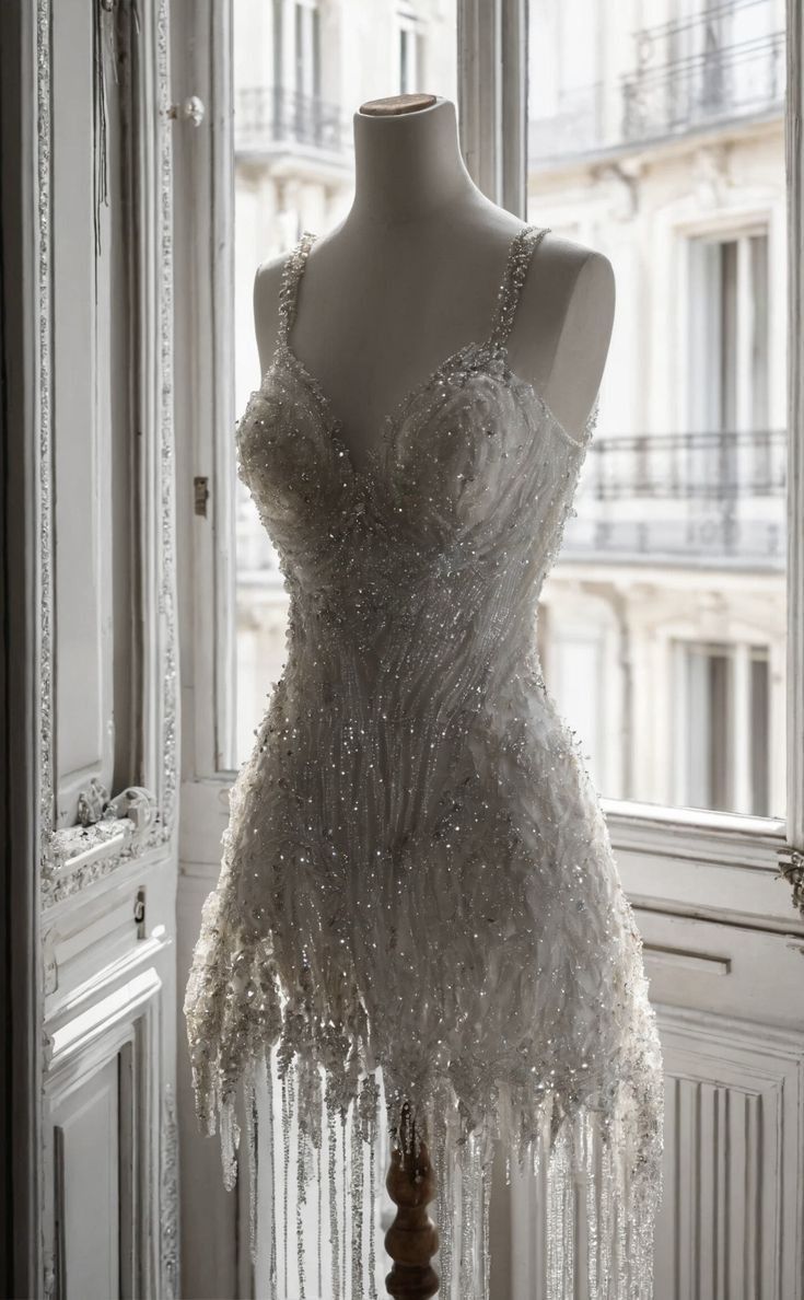 Vestido de fiesta corto de satén con escote en forma de corazón y borlas con purpurina, vestido de regreso a casa y vestido de noche GG653