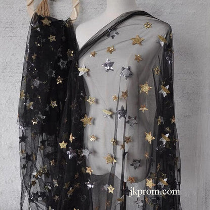 Vestido de fiesta campestre de corte A, nuevo y único, vestido de noche modesto de tul con mangas largas