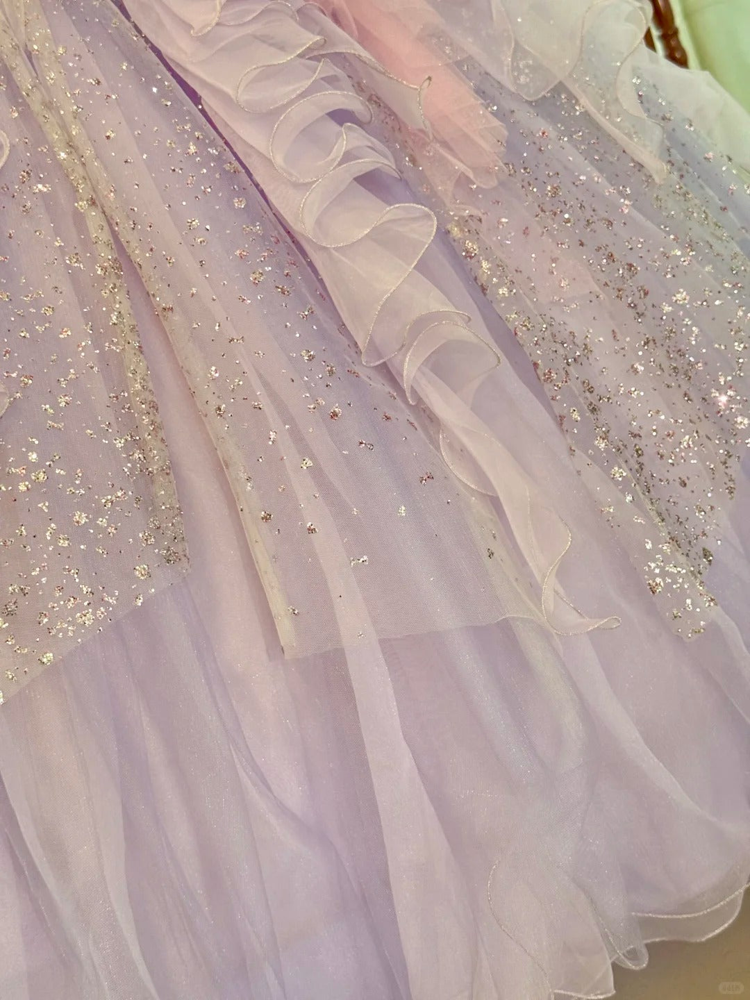 Quinceanera Dresses Pink Purple Gorgeous Elegant Shiny Floral Sequin Long Tulle Prom Dress Graduation Dress gh5001