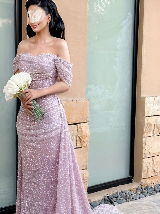 Unique Beaded Women Formal Dress Long Dresses for Party Events
