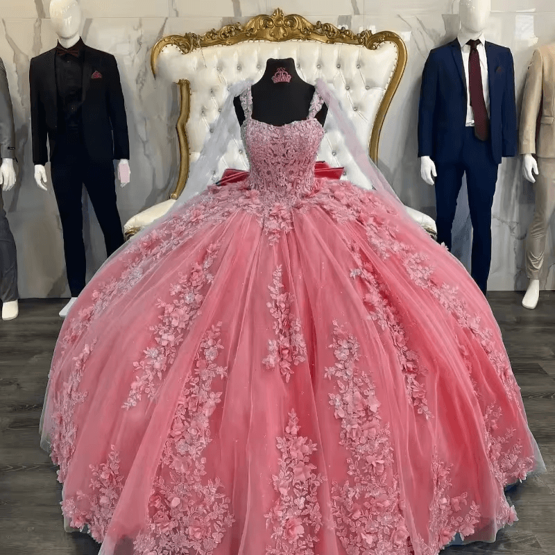 Vestidos de quinceañera mexicanos de fantasía, vestidos de baile, vestido de quinceañera de manga larga