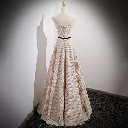 A line Strapless Prom Dresses Sexy Evening Dress SH100