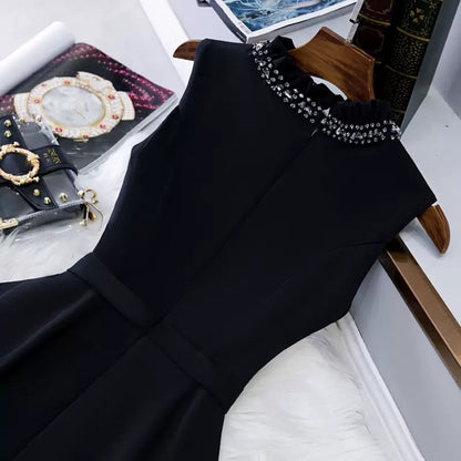 Simple Black Hoco Dress Short Homecoming Dresses SH136