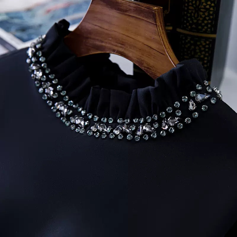 Simple Black Hoco Dress Short Homecoming Dresses SH136