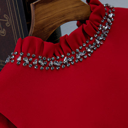 Simple Red Hoco Dress Short Homecoming Dresses SH137