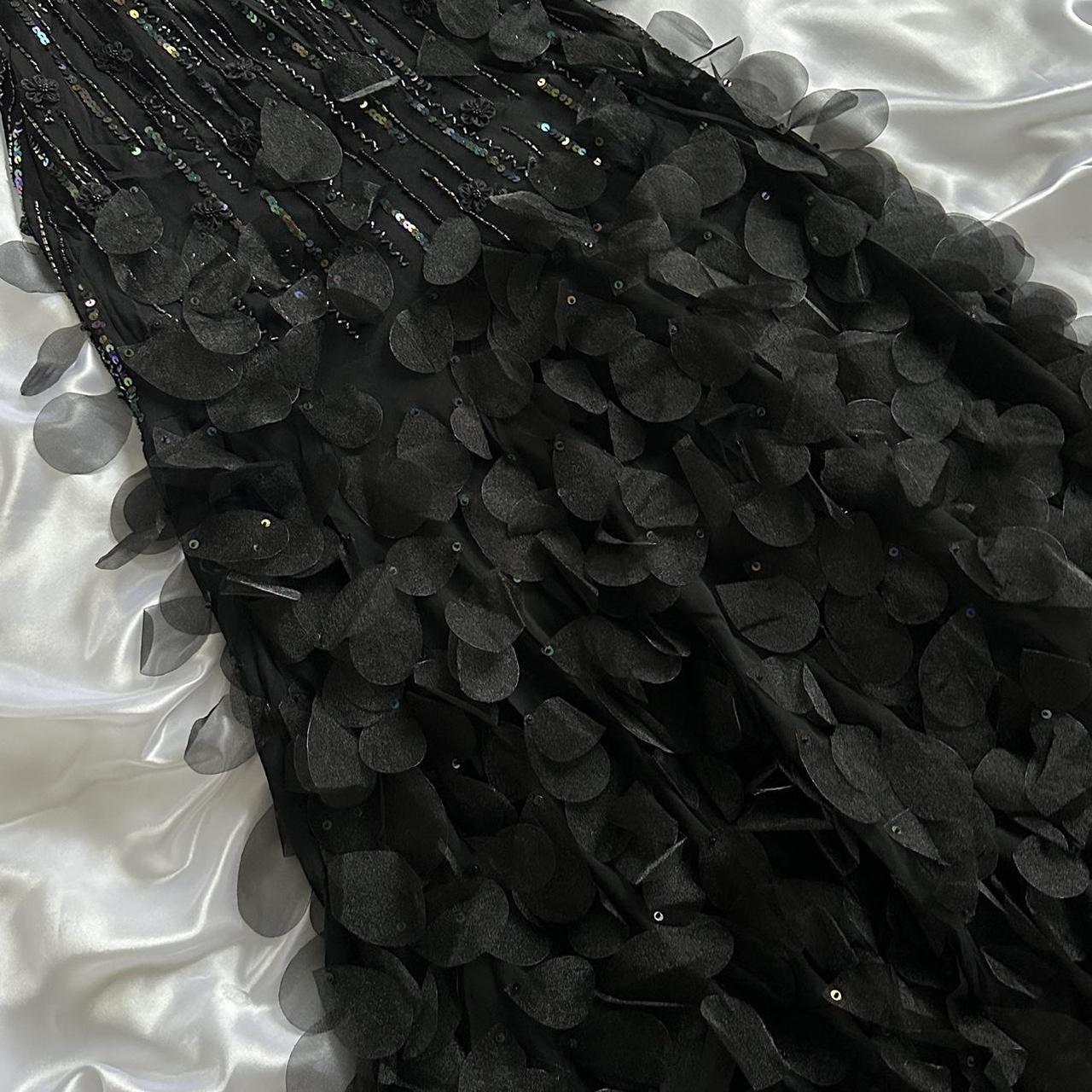 Black shiny elegant spaghetti strap sequined long ball gown prom dress evening dress party dress gh3142