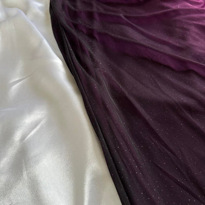 Vestido de fiesta largo con degradado morado encantador, vestido de novia, vestido formal
