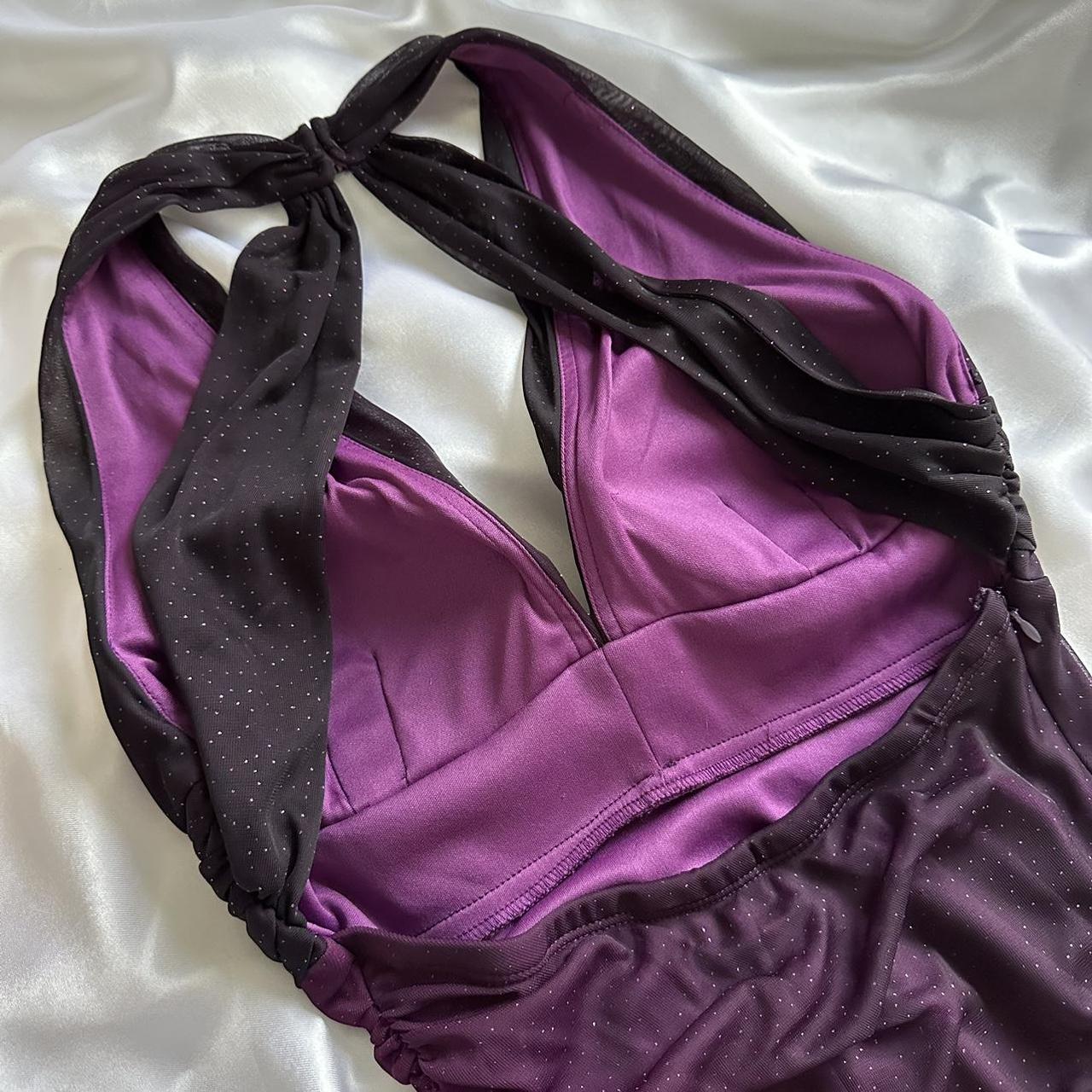 Vestido de fiesta largo con degradado morado encantador, vestido de novia, vestido formal