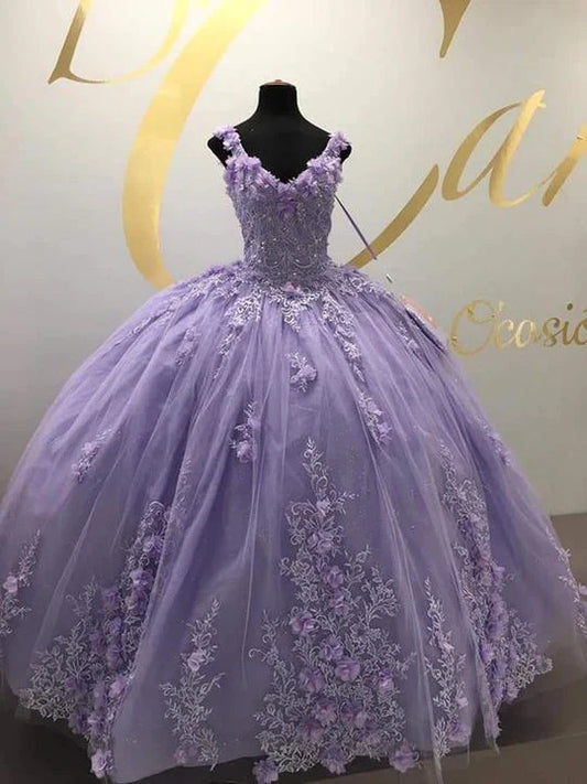 Custom made tulle lace long prom dress formal dress gh974