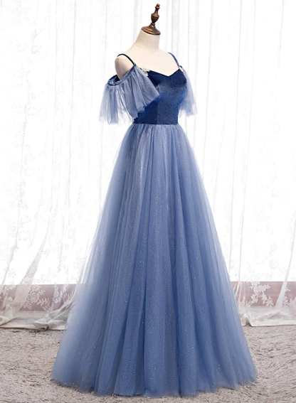 A-Line Champagne With White Lace Round Neckline Party Dress, Beautiufl Wedding Party Dresses  gh0027