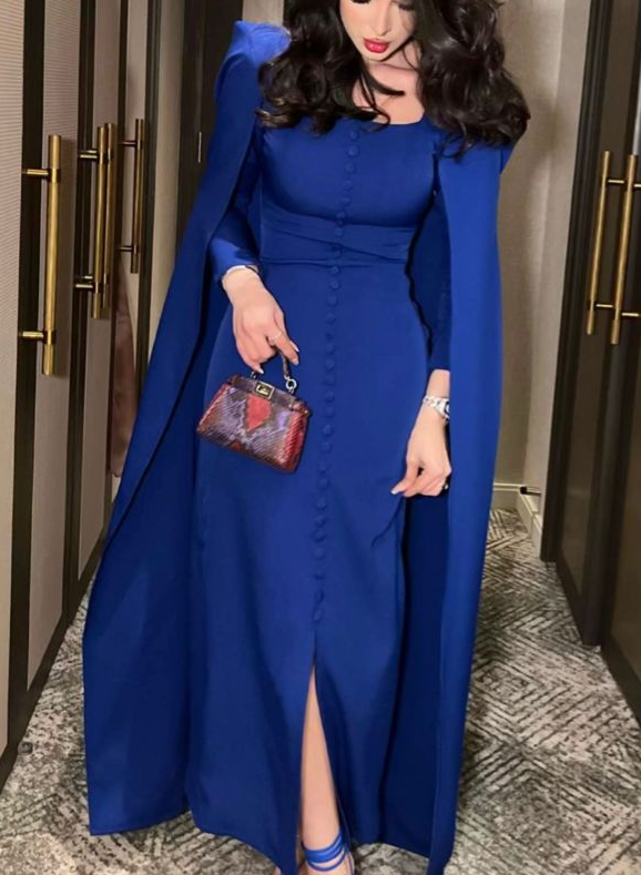 Vestidos de fiesta azul rey, trajes formales, vestidos de fiesta para mujer