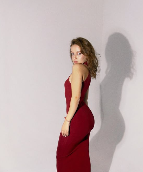 Burgundy Mermaid High Neck Off Shoulder Simple Prom Dress Evening Gown TP1886