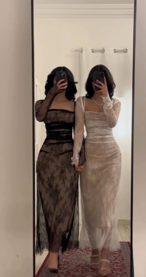 Vestido de fiesta de sirena con encaje sin tirantes y largo hasta los tobillos TP2167