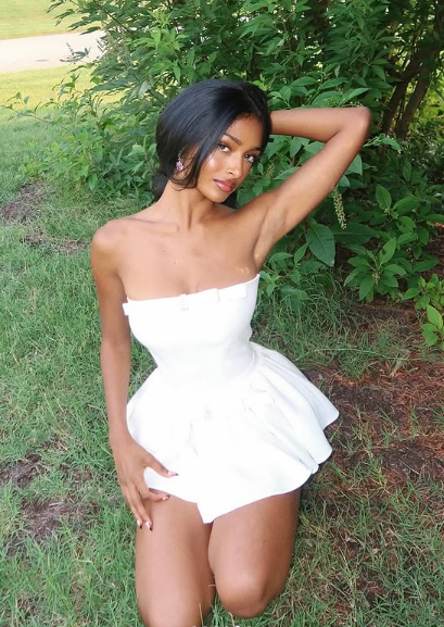 Chic White A-Line Strapless Bow Mini Party Dress Homecoming Dress TP2227