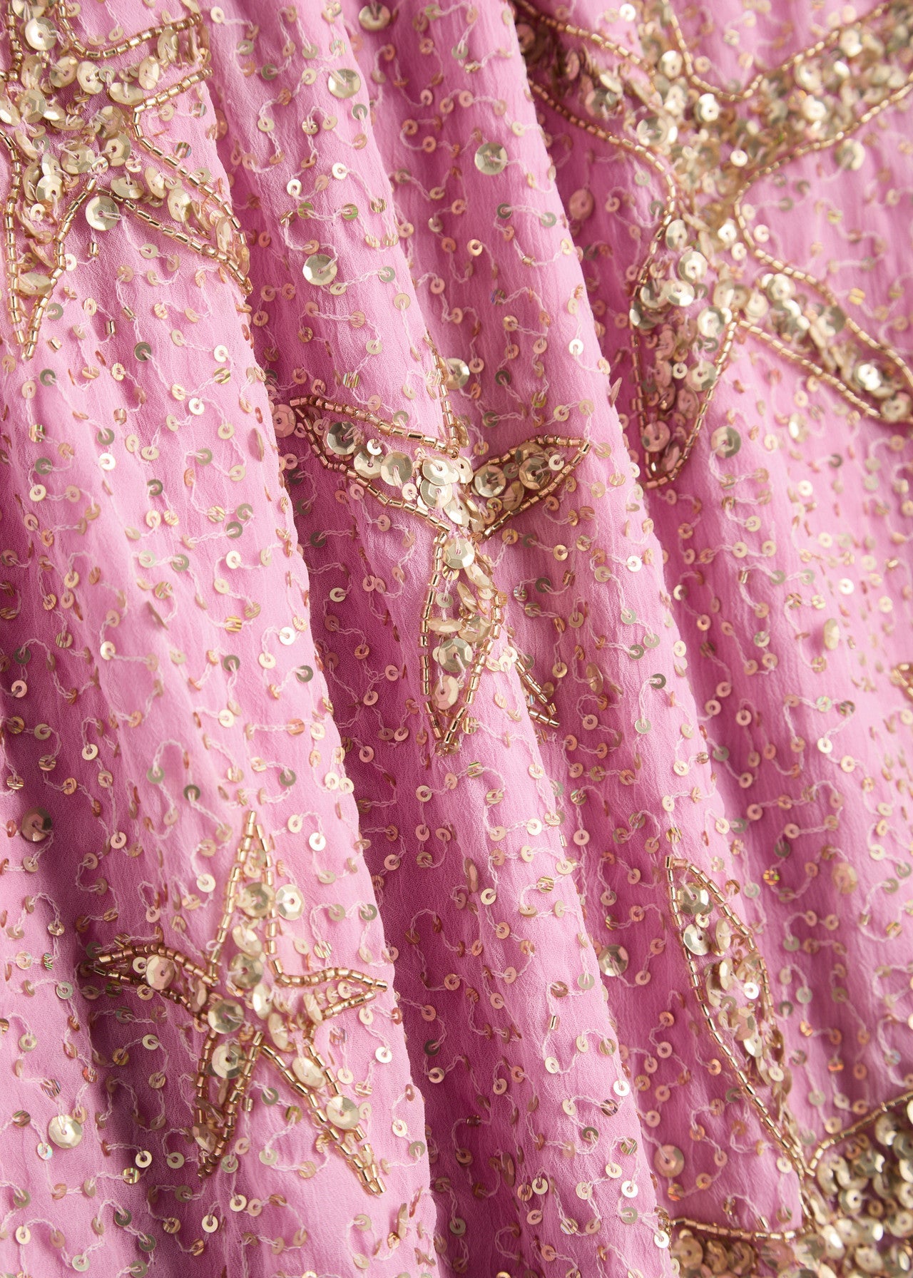 Shiny Pink Sleeveless Star Sequin Short Party Dress Homecoming Dress TP2477