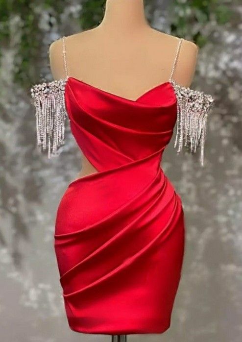 Vestido corto de fiesta de verano para niña, con tirantes finos, en rojo y negro, ideal para la escuela secundaria, cóctel o cumpleaños, W0572