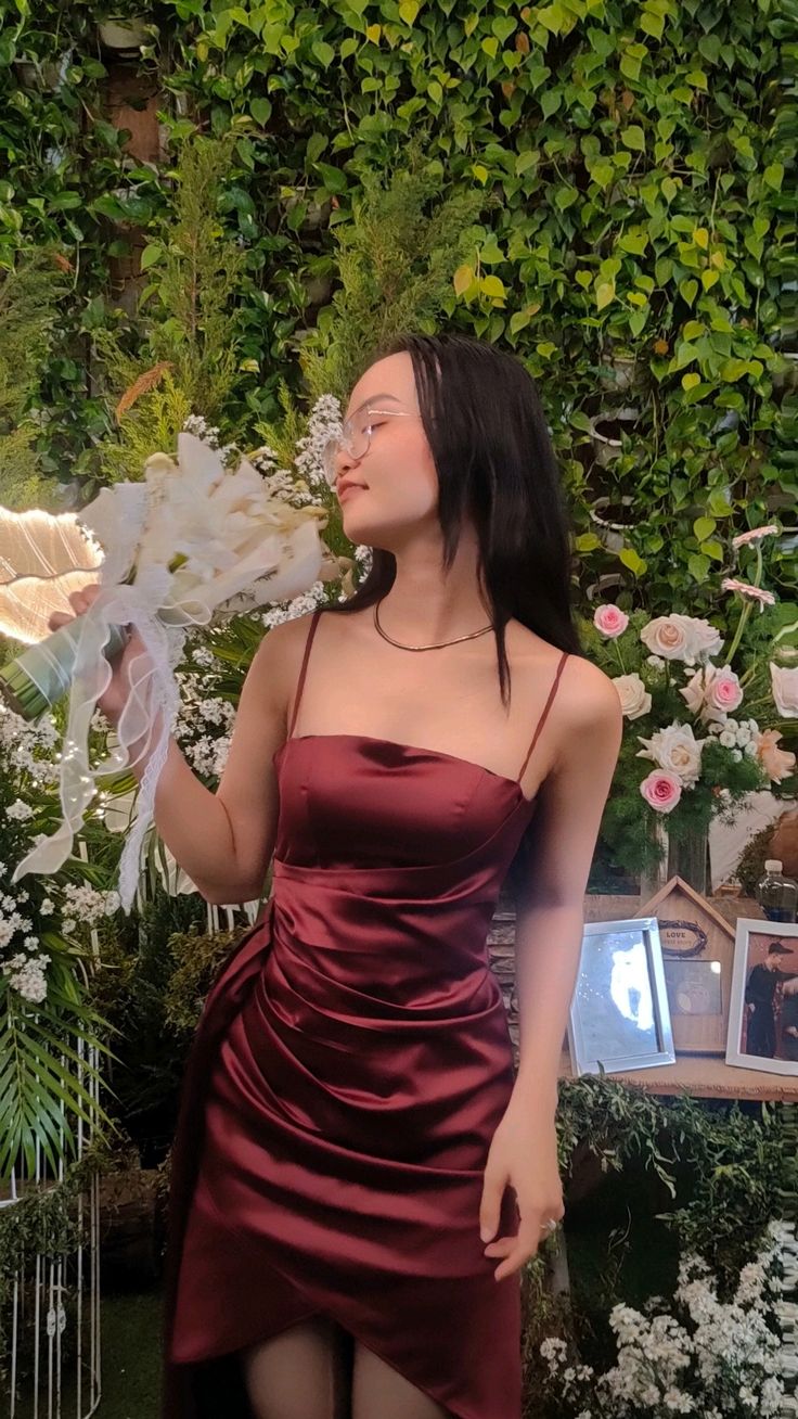 Vestido de fiesta de verano para octavo grado, corte A, tirantes finos, color burdeos, sin mangas, formal, corto, para escuela secundaria, cóctel, cumpleaños, W0635