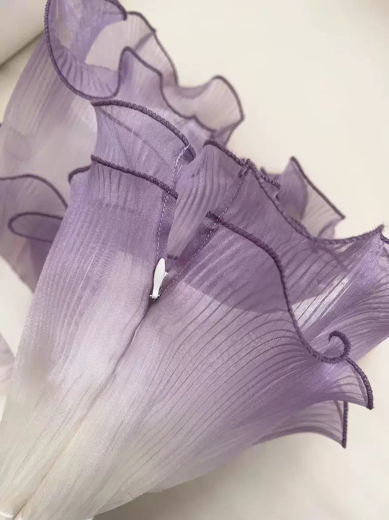 Lindo vestido de fiesta sin tirantes de tul lila para graduación de 8.º grado, vestido de regreso a casa, vestido de verano para escuela secundaria, vestido formal de Baddie Hoco, vestido de cóctel W917