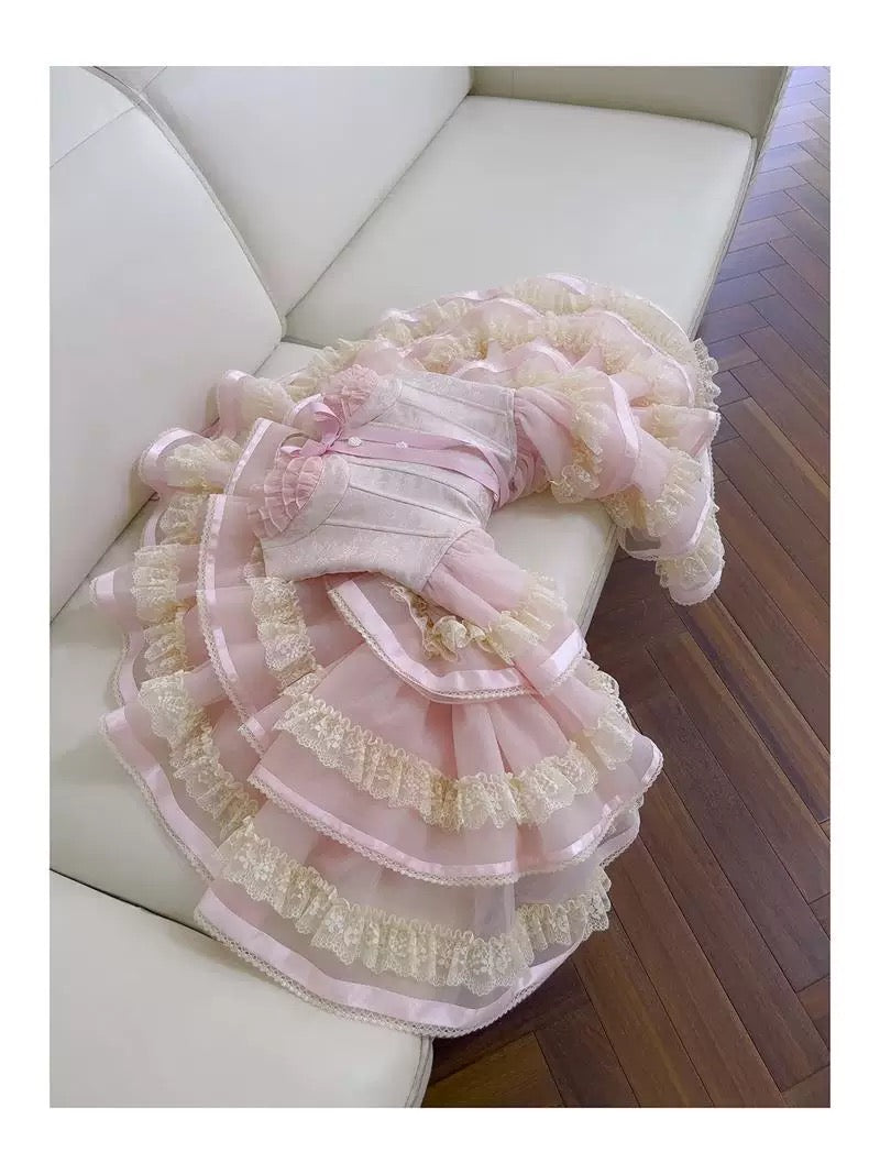 Vestido de fiesta moderno con tirantes finos, encaje rosa, sin mangas, formal, corto, para octavo grado, para fiesta de verano, para escuela secundaria, cóctel, cumpleaños, W927