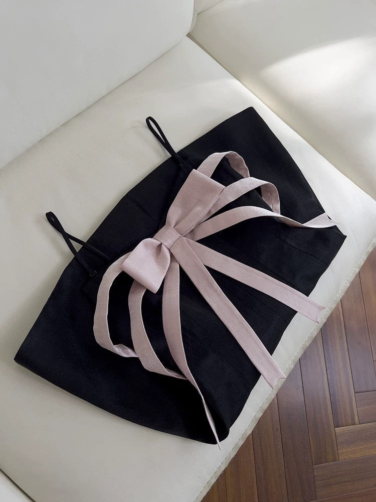 Vestido negro corto de tirantes finos, corte A, moderno, para fiesta de bienvenida de octavo grado, de verano, para escuela secundaria, cóctel, cumpleaños, W955