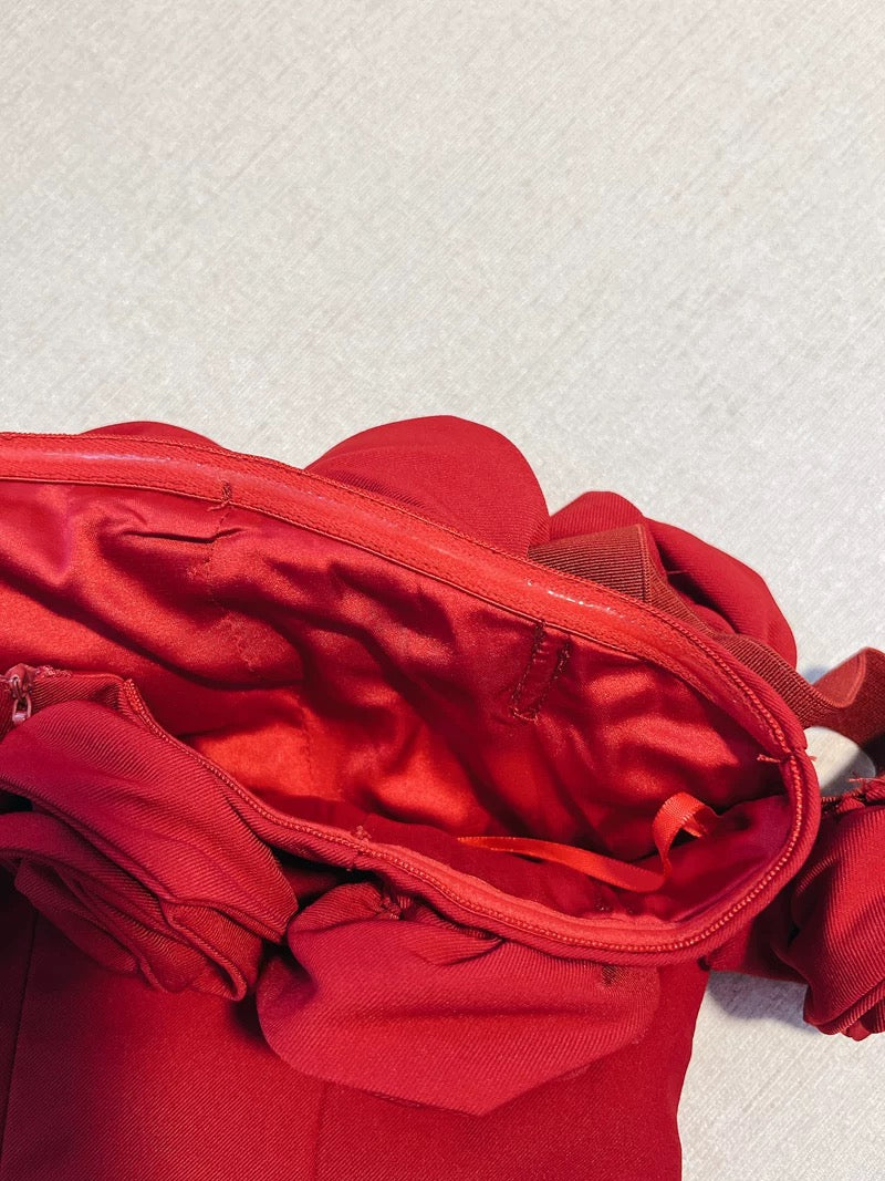 Vestido rojo formal corto con hombros descubiertos para octavo grado, vestido de fiesta de verano para escuela secundaria, vestido de cóctel, atuendos de cumpleaños W959
