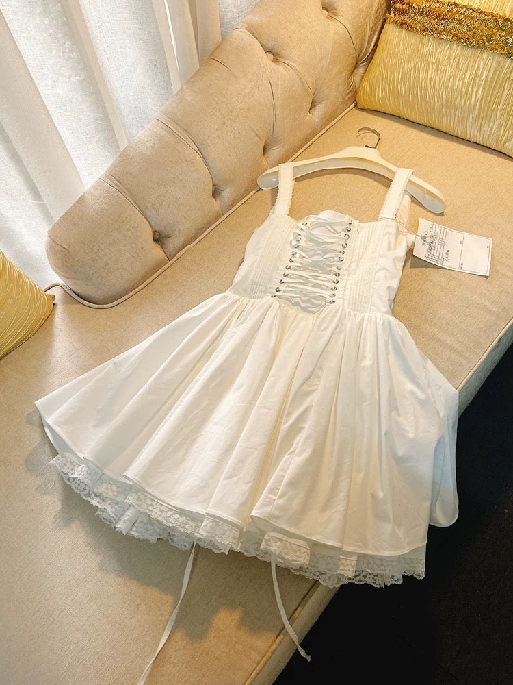 Vestido corto rojo de fiesta con escote cuadrado y corte en A, para verano, para escuela secundaria, 8.º grado, cóctel, cumpleaños, W992