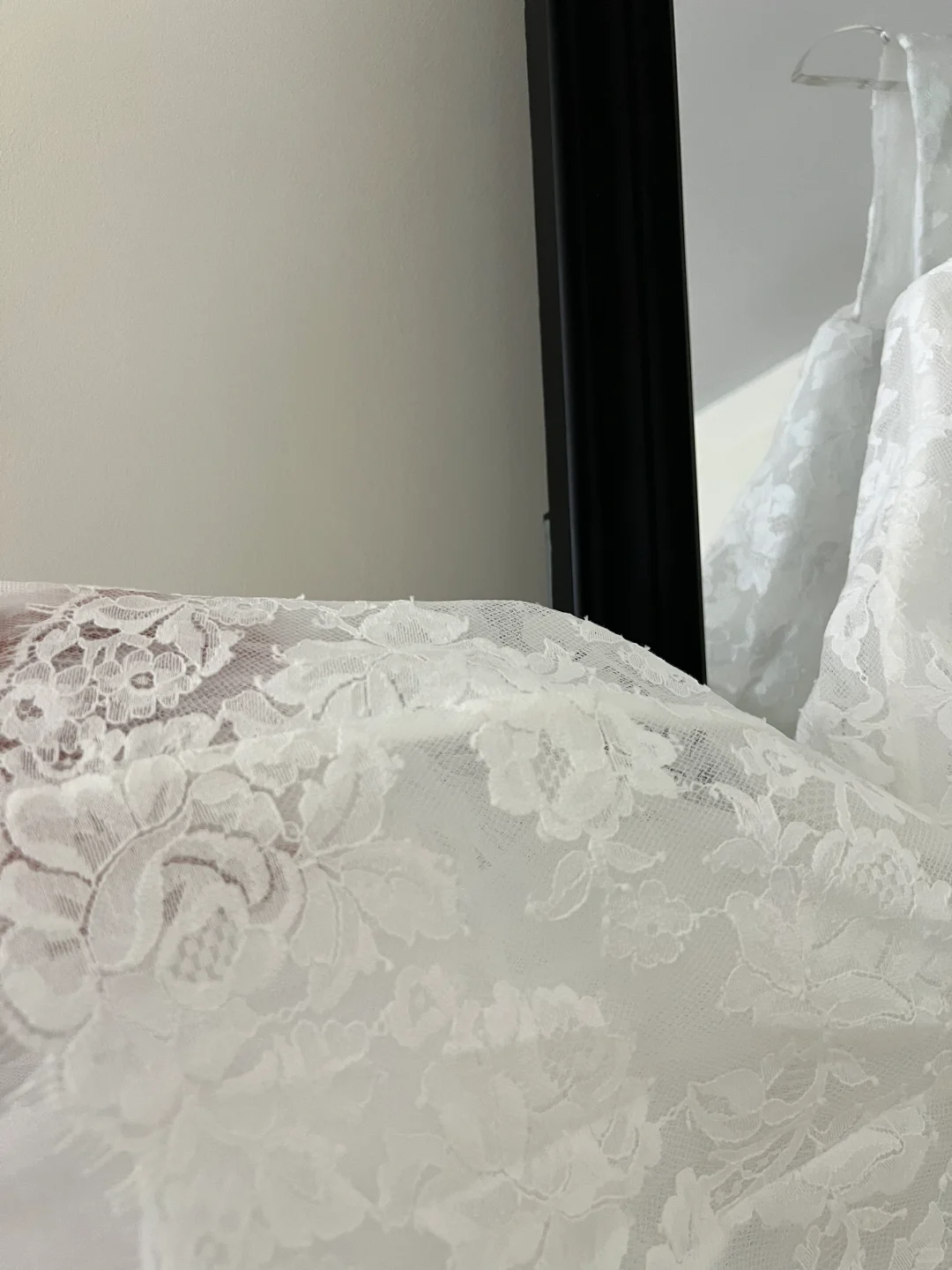 Vestido corto formal de encaje blanco con escote redondo y corte A para octavo grado, ideal para el regreso a casa, para verano, para escuela secundaria, para cumpleaños, W994
