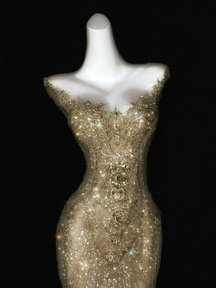 Vestido de novia brillante de corte sirena con escote redondo y lentejuelas, largo con corsé plateado en la espalda, WD053