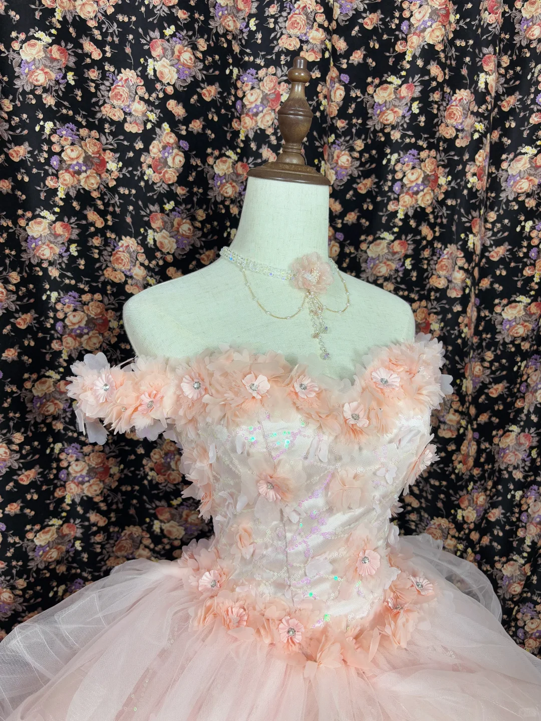 Elegante vestido de quinceañera con escote en forma de corazón, cuentas y hombros descubiertos, sin tirantes, corte A, largo hasta el suelo, para fiesta de graduación, vestido de noche, vestido de gala TP4387