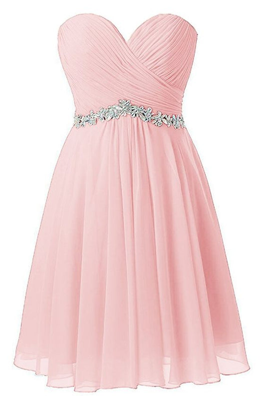 Sweetheart Beaded Homecoming Dresses party dress       cg23707