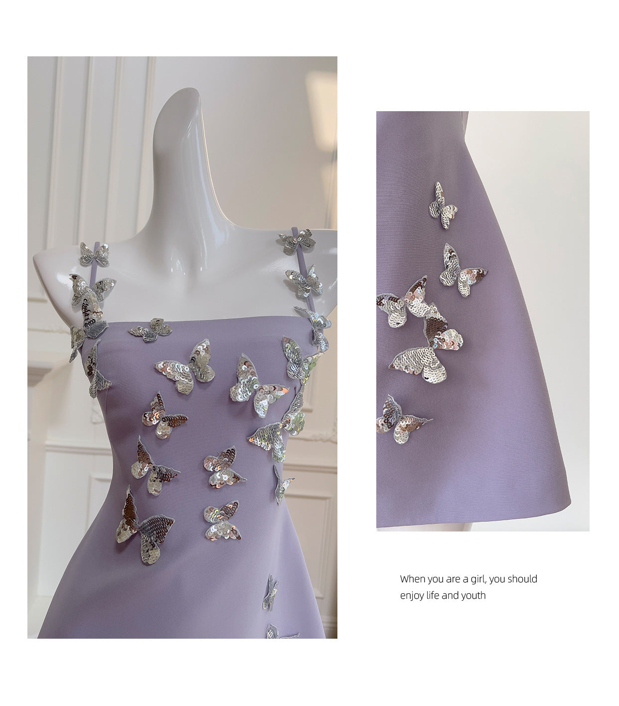 Cute A line Spaghetti Straps Satin Liac Short Grad Dress Inspo Short Mini Formal 8th Grade Homecoming Dresses High School Hoco Court Dress Graduation Dress Cocktail 18th Birthday Outfits DH1944